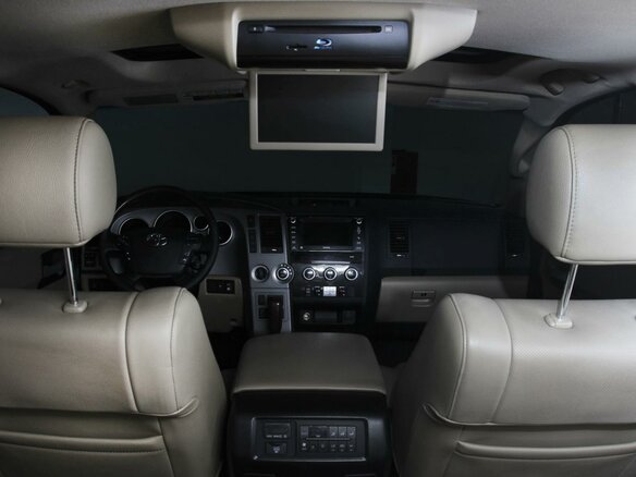 2013 Toyota Sequoia II, чёрный - вид 7