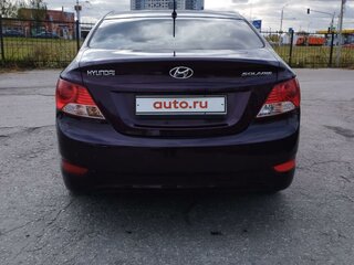 2013 Hyundai Solaris I, фиолетовый, 650000 рублей, вид 3