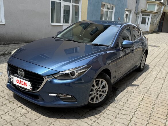2017 Mazda Axela III Рестайлинг, синий, 1290000 рублей - вид 6