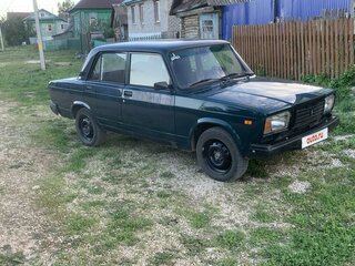 2006 Lada (ВАЗ) 2107, зелёный, 125000 рублей, вид 2