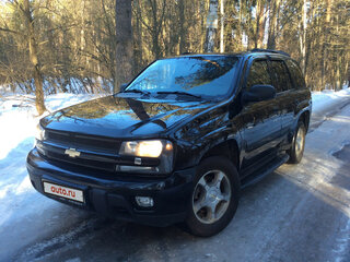 2007 Chevrolet TrailBlazer I Рестайлинг, чёрный, 850000 рублей, вид 1