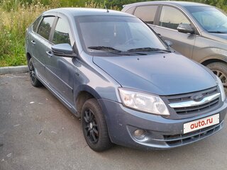 2014 Lada (ВАЗ) Granta I, серый, 600000 рублей, вид 3