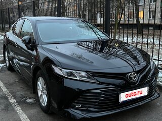 2021 Toyota Camry VIII (XV70), чёрный, 4950000 рублей, вид 3
