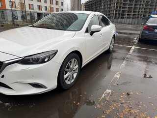 2016 Mazda 6 III (GJ) Рестайлинг, белый, 1700000 рублей, вид 1