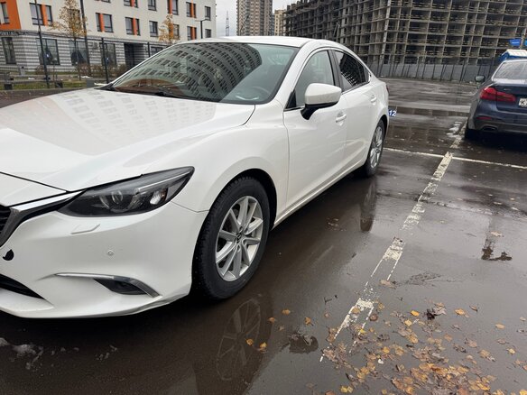 2016 Mazda 6 III (GJ) Рестайлинг, белый
