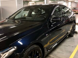 2020 BMW 6 серии Gran Turismo 630d xDrive IV (G32) Рестайлинг, чёрный, 6200000 рублей, вид 4