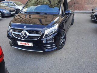 2019 Mercedes-Benz V-Класс Extra Long 220 d экстра длинный III (W447) Рестайлинг, чёрный, 4700000 рублей, вид 4