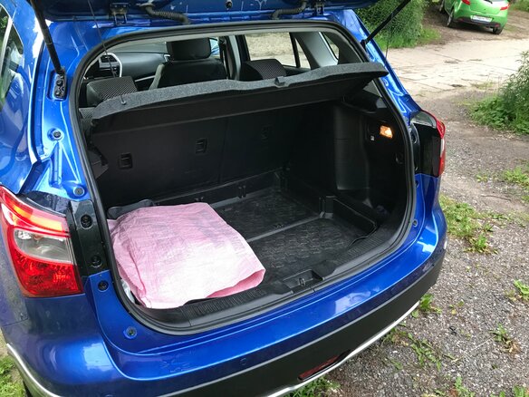 2014 Suzuki SX4 II (S-Cross), синий - вид 8