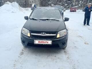 2014 Lada (ВАЗ) Granta I, чёрный, 390000 рублей, вид 1