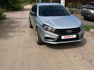 2021 Lada (ВАЗ) Vesta SW I, серый, 950000 рублей, вид 2