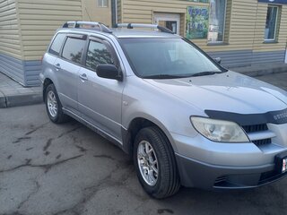 2007 Mitsubishi Outlander I, серебристый, 950000 рублей, вид 2