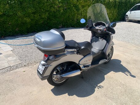 2004 Aprilia Scarabeo 500, серебристый, 375000 рублей, вид 3