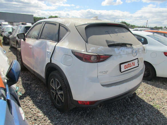 2017 Mazda CX-5 II, белый - вид 2