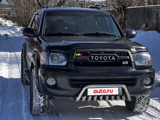 2005 Toyota Sequoia I Рестайлинг, чёрный, 2350000 рублей, вид 1