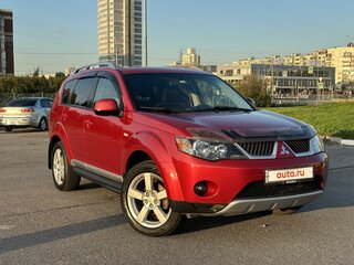 2008 Mitsubishi Outlander II, красный, 1250000 рублей, вид 1