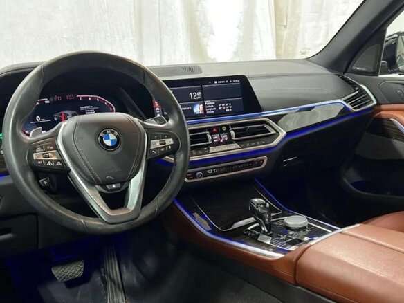 2021 BMW X5 40i IV (G05/G18), синий, 5000000 рублей - вид 5