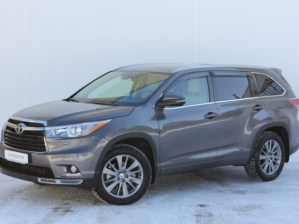 2015 Toyota Highlander III (XU50), серый
