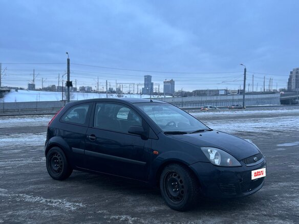 2007 Ford Fiesta Mk5, синий, 400000 рублей - вид 1