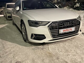 2019 Audi A6 40 TDI V (C8), белый, 3550000 рублей, вид 3