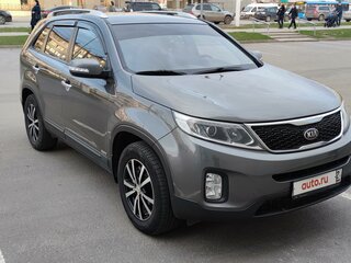 2014 Kia Sorento II Рестайлинг, серебристый, 1600000 рублей, вид 1