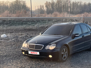 2002 Mercedes-Benz C-Класс 200 II (W203), синий, 750000 рублей, вид 3