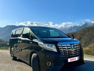 2016 Toyota Alphard III, чёрный, 3300000 рублей, вид 2