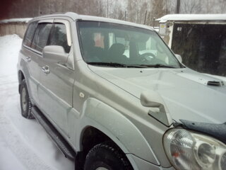 2003 Hyundai Terracan I, серебристый, 750000 рублей, вид 3
