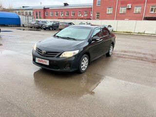 2011 Toyota Corolla X (E140, E150) Рестайлинг, чёрный, 1050000 рублей, вид 1