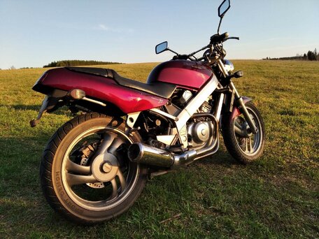 1999 Honda Bros, пурпурный, 438000 рублей, вид 2