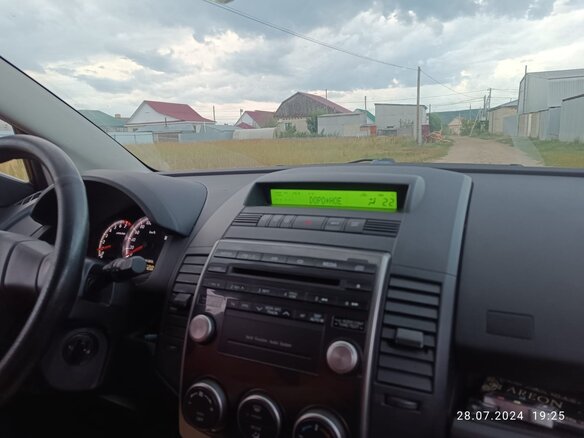 2008 Mazda 5 I (CR) Рестайлинг, красный, 998000 рублей - вид 8