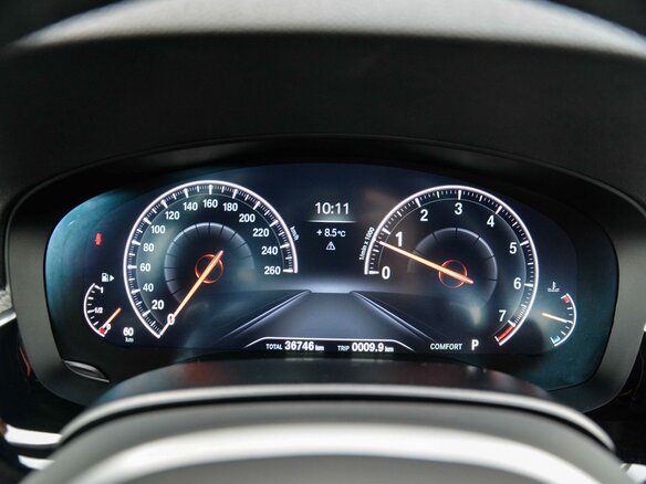 2019 BMW 5 серии 530i xDrive VII (G30/G31/G38), синий - вид 15