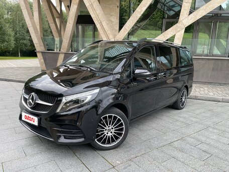 2020 Mercedes-Benz V-Класс Long 300 d длинный III (W447) Рестайлинг, чёрный, 4490000 рублей, вид 1