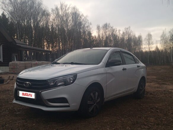 2019 Lada (ВАЗ) Vesta CNG I, белый, 655000 рублей - вид 5