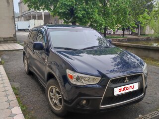 2012 Mitsubishi ASX I, синий, 1400000 рублей, вид 2