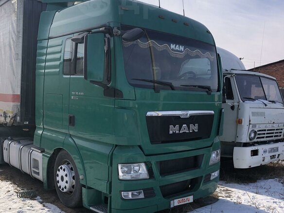 2016 MAN TGX, зелёный, 6200000 рублей - вид 1
