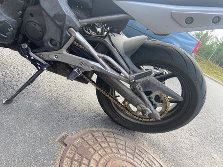 2009 Kawasaki ER-6N, белый, 300000 рублей, вид 5