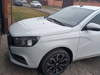 2020 Lada (ВАЗ) Vesta I, белый, 910000 рублей, вид 3