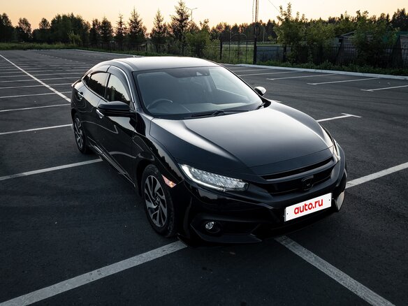 2019 Honda Civic X, чёрный, 1750000 рублей - вид 5