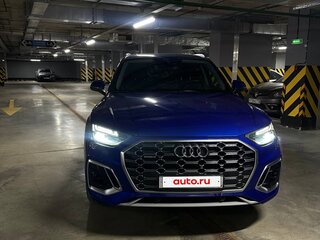 2021 Audi Q5 L 40 TFSI II (FY) Рестайлинг, синий, 5300000 рублей, вид 4