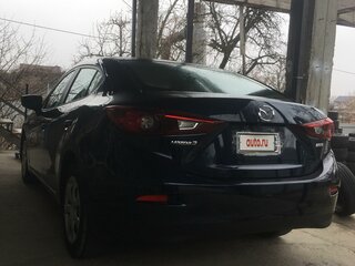2017 Mazda 3 III (BM) Рестайлинг, синий, 1690000 рублей, вид 5