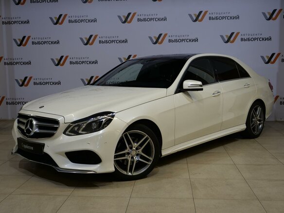 2014 Mercedes-Benz E-Класс 300 IV (W212, S212, C207) Рестайлинг, белый - вид 2