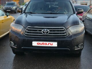 2010 Toyota Highlander II (XU40), чёрный, 1370000 рублей, вид 3