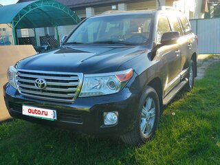 2012 Toyota Land Cruiser 200 Series, чёрный, 3500000 рублей, вид 1