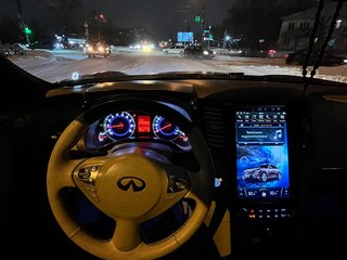 2009 Infiniti FX35 II (S51), чёрный, 2000000 рублей, вид 4