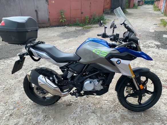 2020 BMW G 310 GS, синий, 400000 рублей