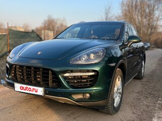 2013 Porsche Cayenne Diesel II (958), зелёный, 2300000 рублей, вид 1