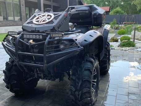 2012 Yamaha Grizzly 700, коричневый, 899000 рублей, вид 4