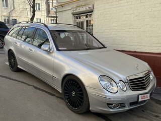 2008 Mercedes-Benz E-Класс 220 III (W211, S211) Рестайлинг, серебристый, 550000 рублей, вид 1
