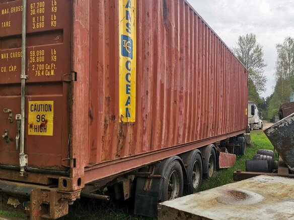 2002 Freightliner FLC, зелёный, 800000 рублей - вид 6