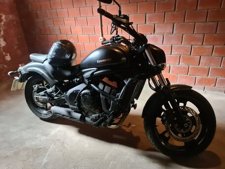 2015 Kawasaki EN650 Vulcan S, чёрный, 900000 рублей, вид 1